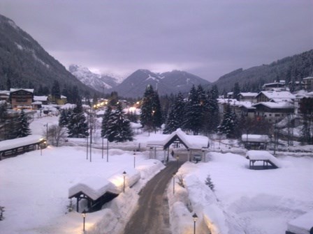 Το κέντρο της Madonna Di Campiglio